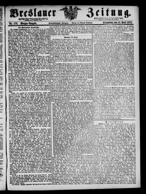 Breslauer Zeitung on Apr 13, 1872