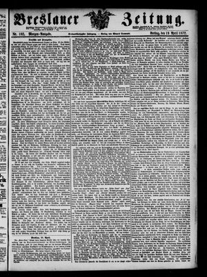 Breslauer Zeitung on Apr 19, 1872