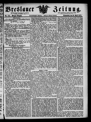Breslauer Zeitung vom 20.04.1872