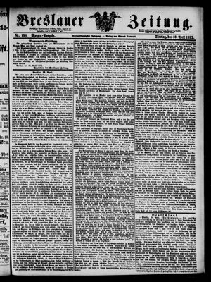 Breslauer Zeitung vom 30.04.1872