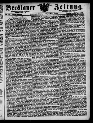 Breslauer Zeitung on Apr 30, 1872