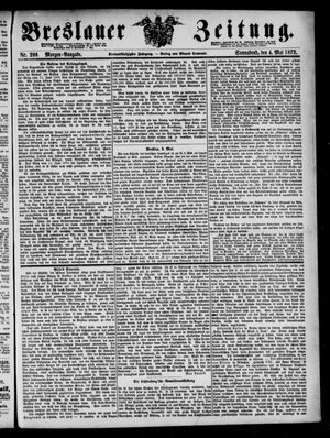 Breslauer Zeitung on May 4, 1872