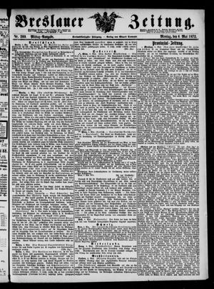 Breslauer Zeitung on May 6, 1872