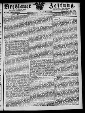 Breslauer Zeitung on May 7, 1872
