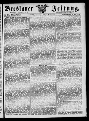 Breslauer Zeitung vom 18.05.1872