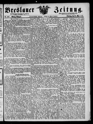 Breslauer Zeitung on May 21, 1872