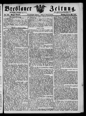 Breslauer Zeitung vom 26.05.1872