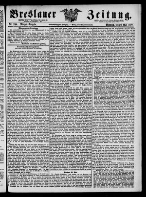 Breslauer Zeitung on May 29, 1872