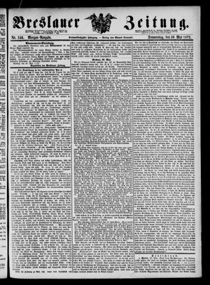 Breslauer Zeitung on May 30, 1872