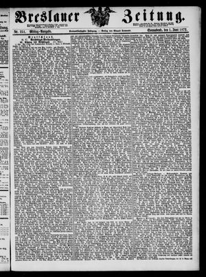 Breslauer Zeitung vom 01.06.1872