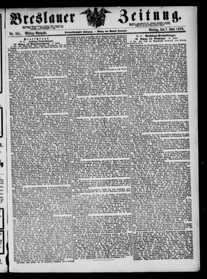 Breslauer Zeitung on Jun 7, 1872