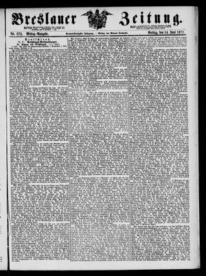 Breslauer Zeitung vom 14.06.1872