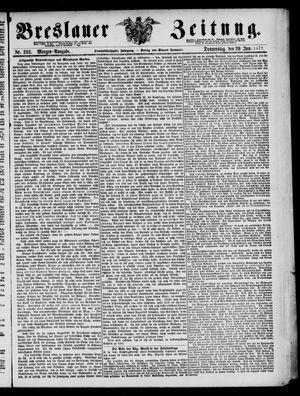 Breslauer Zeitung vom 20.06.1872