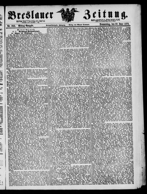 Breslauer Zeitung vom 20.06.1872