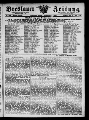 Breslauer Zeitung vom 30.06.1872