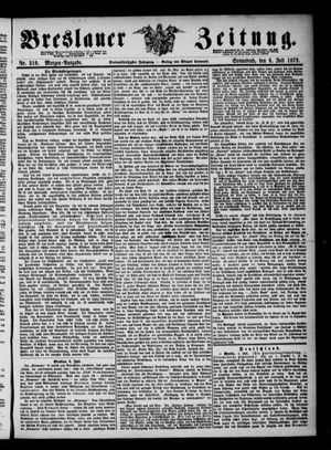 Breslauer Zeitung on Jul 6, 1872