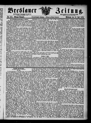 Breslauer Zeitung vom 10.07.1872