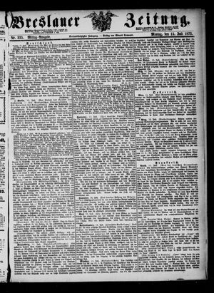 Breslauer Zeitung on Jul 15, 1872