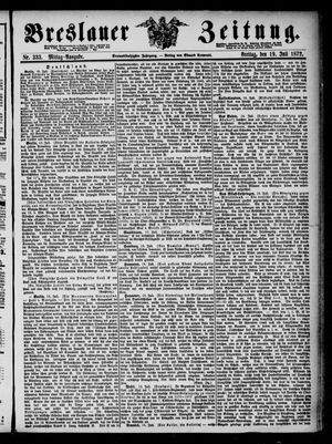 Breslauer Zeitung on Jul 19, 1872