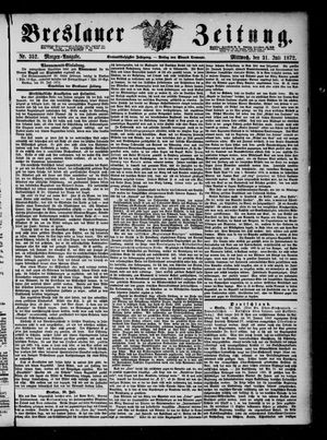 Breslauer Zeitung on Jul 31, 1872