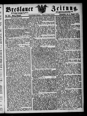 Breslauer Zeitung on Aug 3, 1872