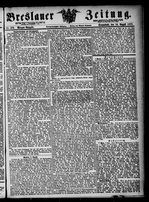 Breslauer Zeitung on Aug 10, 1872