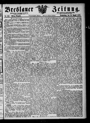 Breslauer Zeitung vom 22.08.1872