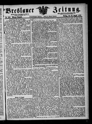 Breslauer Zeitung on Aug 23, 1872