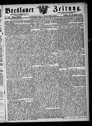 Breslauer Zeitung vom 23.08.1872