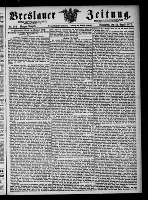 Breslauer Zeitung on Aug 24, 1872