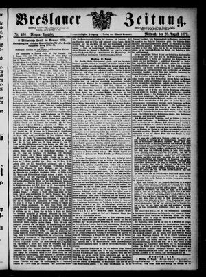 Breslauer Zeitung on Aug 28, 1872