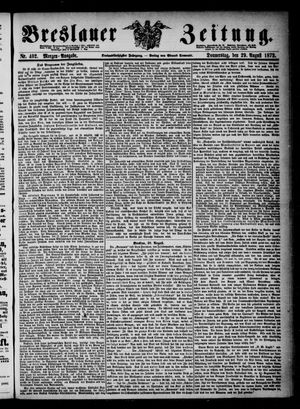 Breslauer Zeitung on Aug 29, 1872