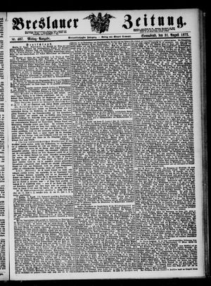 Breslauer Zeitung on Aug 31, 1872