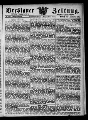Breslauer Zeitung on Sep 4, 1872