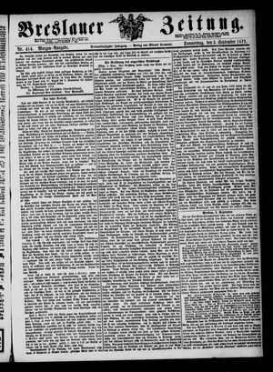Breslauer Zeitung vom 05.09.1872