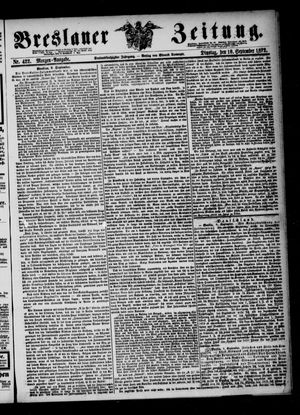 Breslauer Zeitung on Sep 10, 1872