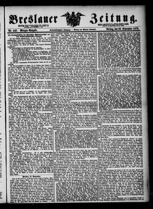 Breslauer Zeitung vom 20.09.1872