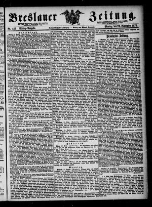 Breslauer Zeitung vom 23.09.1872