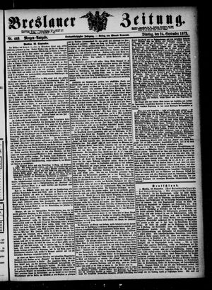 Breslauer Zeitung on Sep 24, 1872