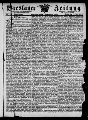 Breslauer Zeitung vom 16.04.1877