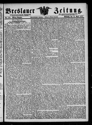 Breslauer Zeitung vom 18.04.1877