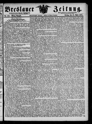 Breslauer Zeitung vom 20.04.1877