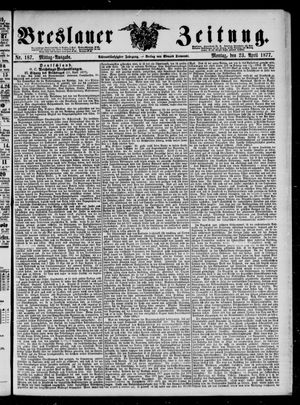 Breslauer Zeitung vom 23.04.1877
