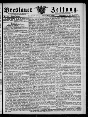 Breslauer Zeitung vom 26.04.1877