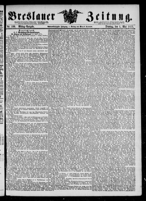 Breslauer Zeitung vom 01.05.1877