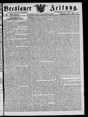 Breslauer Zeitung on May 3, 1877