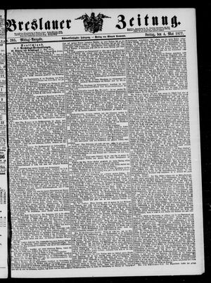 Breslauer Zeitung vom 04.05.1877