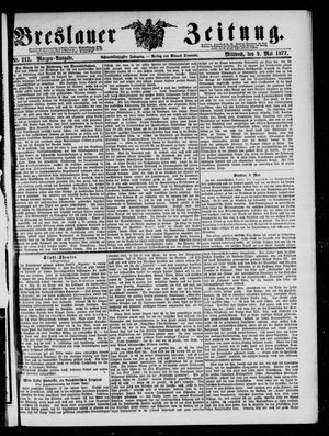 Breslauer Zeitung vom 09.05.1877