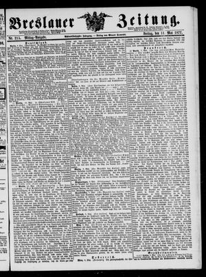 Breslauer Zeitung on May 11, 1877