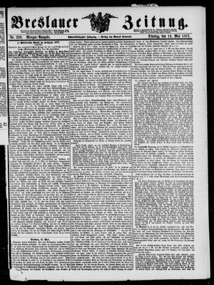 Breslauer Zeitung vom 15.05.1877